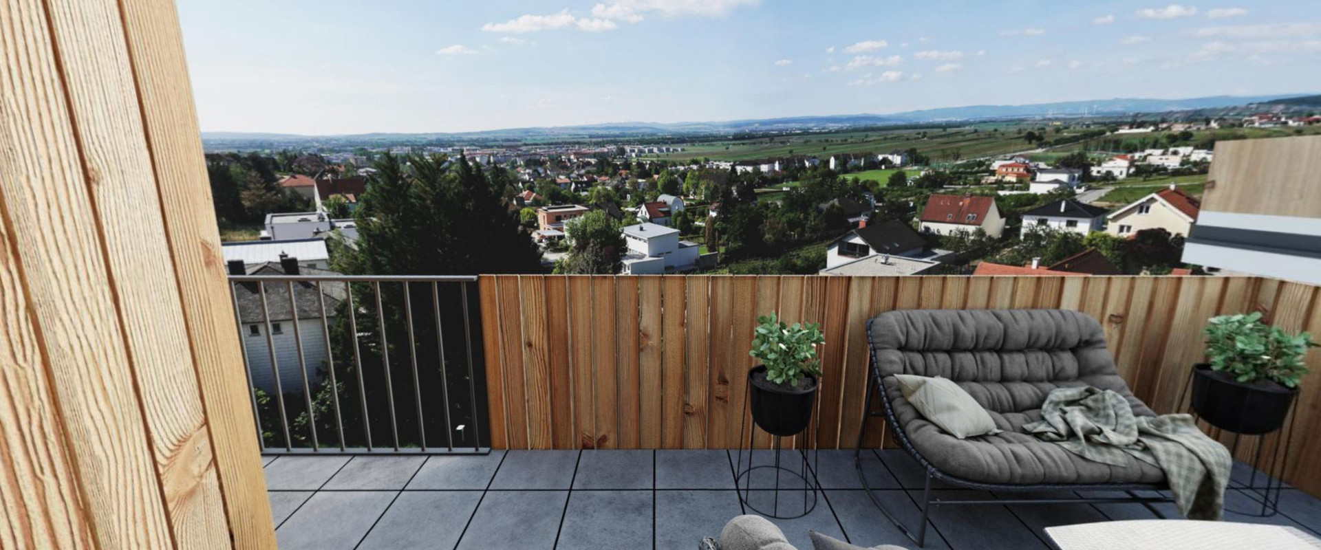 Ausblick in Wulkatal Ausblick in Wulkatal