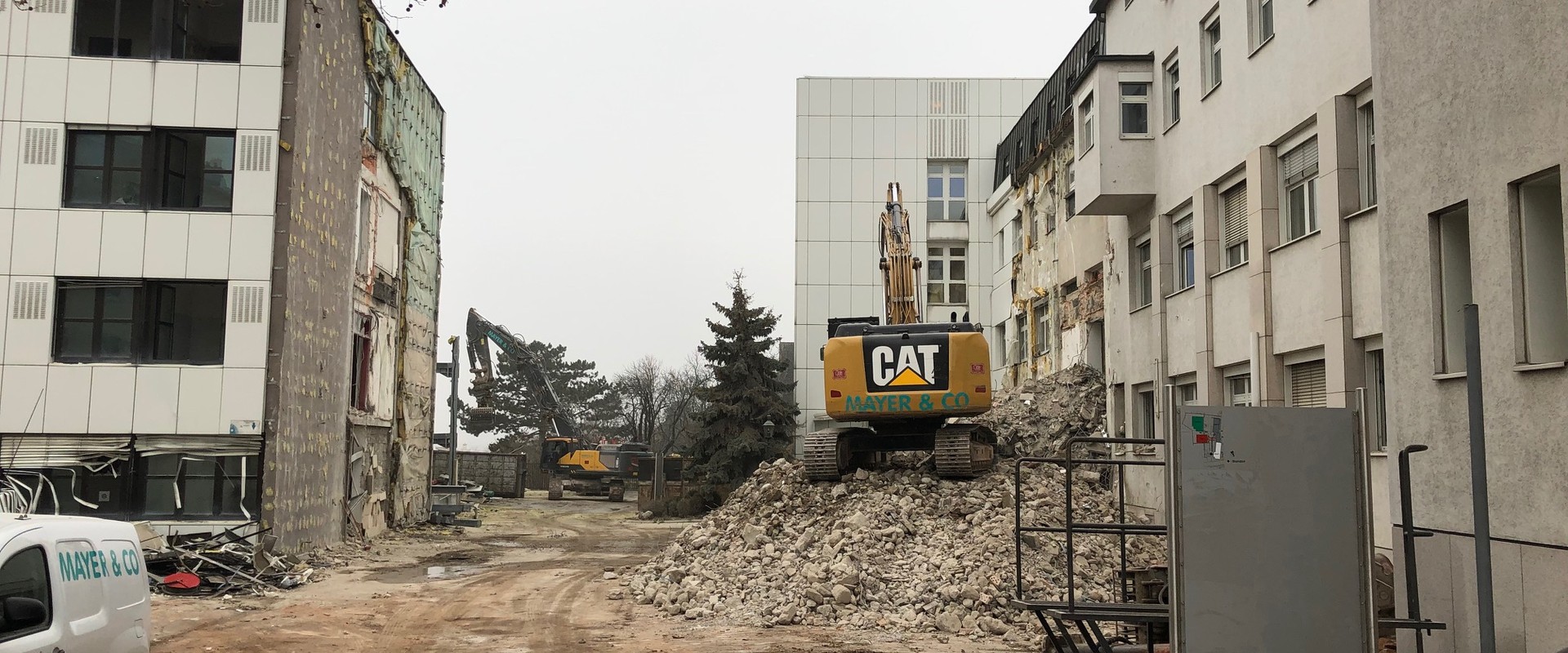 Wohnbauprojekt Schlossquartier Baustelle Wohnbauprojekt Schlossquartier Baustelle