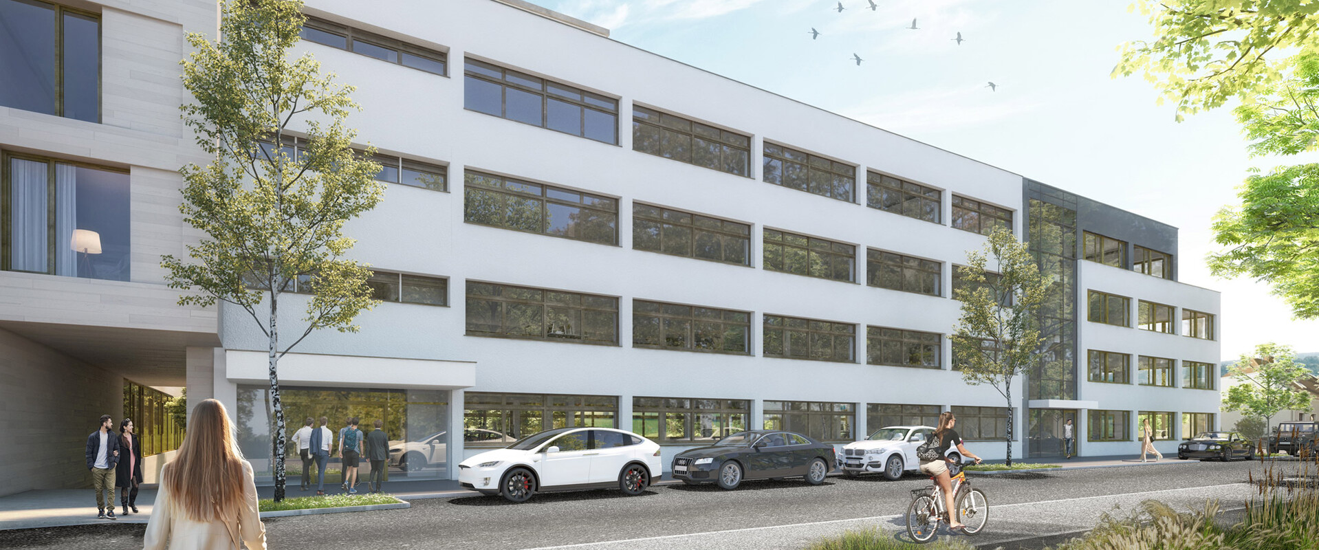 Büro Außenrendering