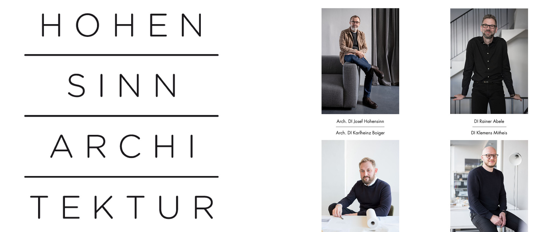 Teamfoto Hohensinn Architektur