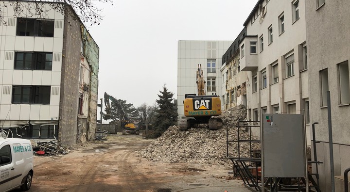 Wohnbauprojekt Schlossquartier Baustelle Wohnbauprojekt Schlossquartier Baustelle